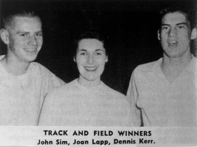 1956 Track & Field Winners