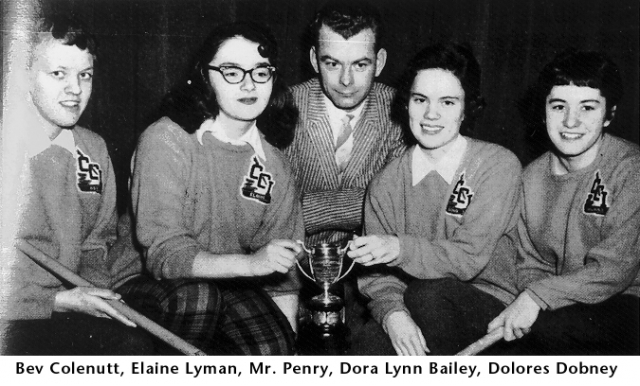 1958 Girls Brier Winners