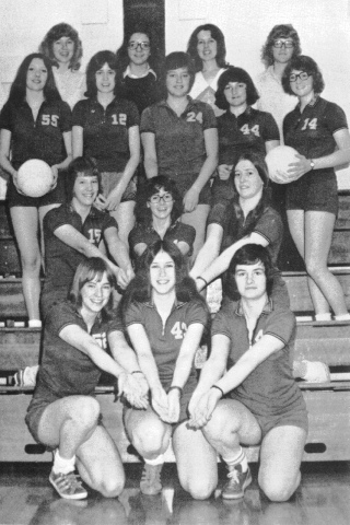 1974 Senior Girls Volleyball