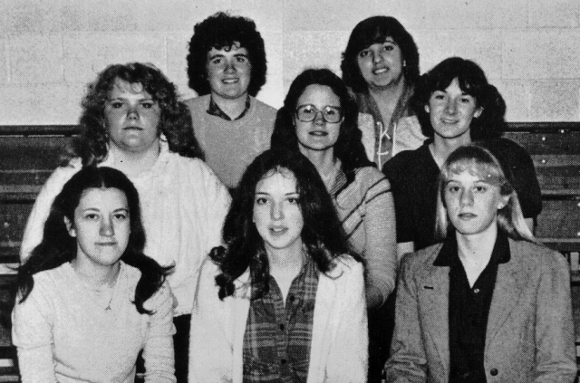 1982 Yearbook Staff