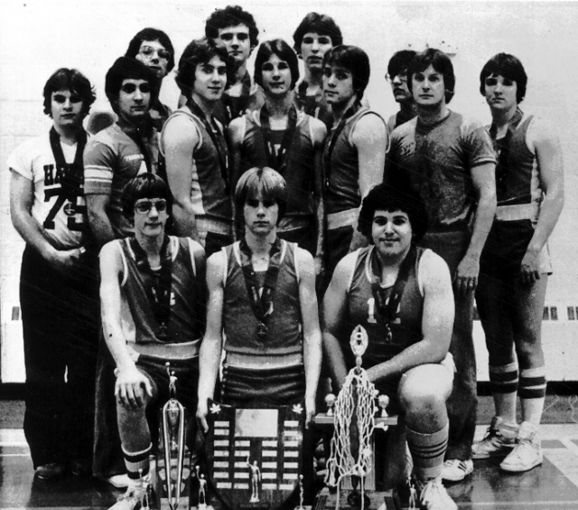 1982 Senior Boys Basketball<br>Provincial Champions