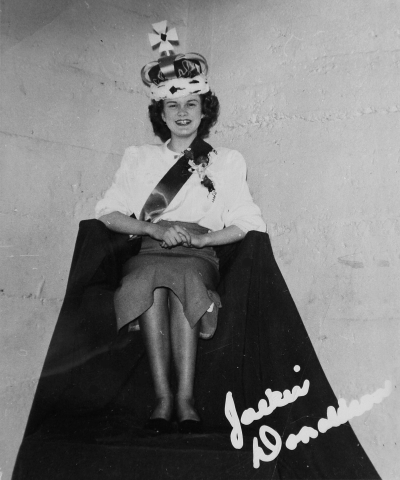 Jackie Donaldson crowned Miss Central of 1950