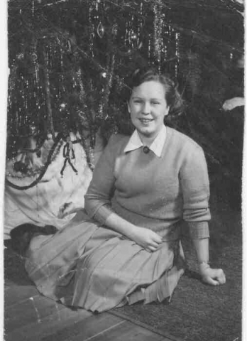Betty MacTavish graduated CCI in 1950. Picture taken about 1947