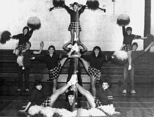 1983 Senior Cheerleaders